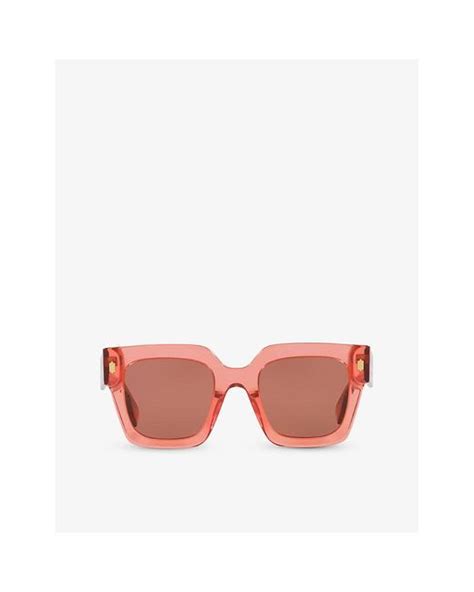 fendi 40101i|Fendi Fendi Roma FE40101I Square Sunglasses .